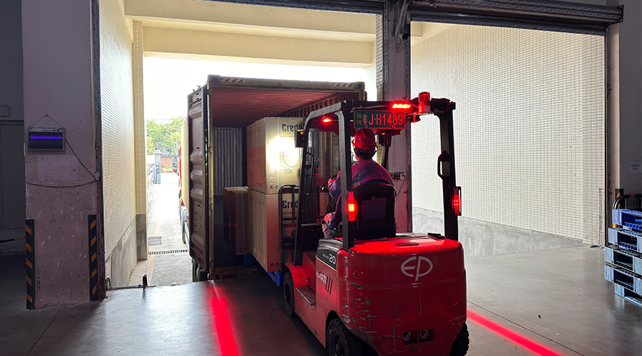 衣物烘干機出貨英國，開啟合作新篇