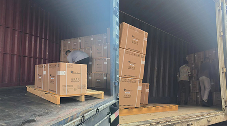 拼速度、高效率地完成國內(nèi)某知名品牌迷你洗衣機發(fā)貨