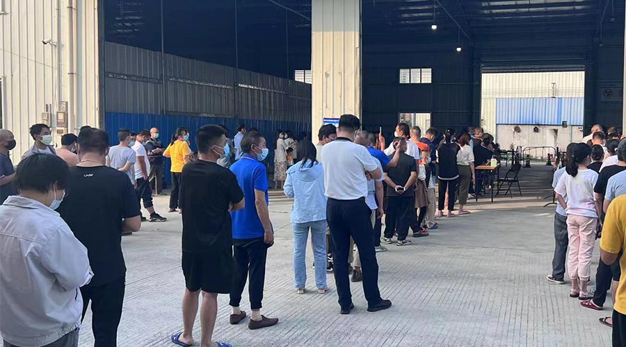 支援防疫是責(zé)任！金環(huán)電器助力鶴山核酸檢測