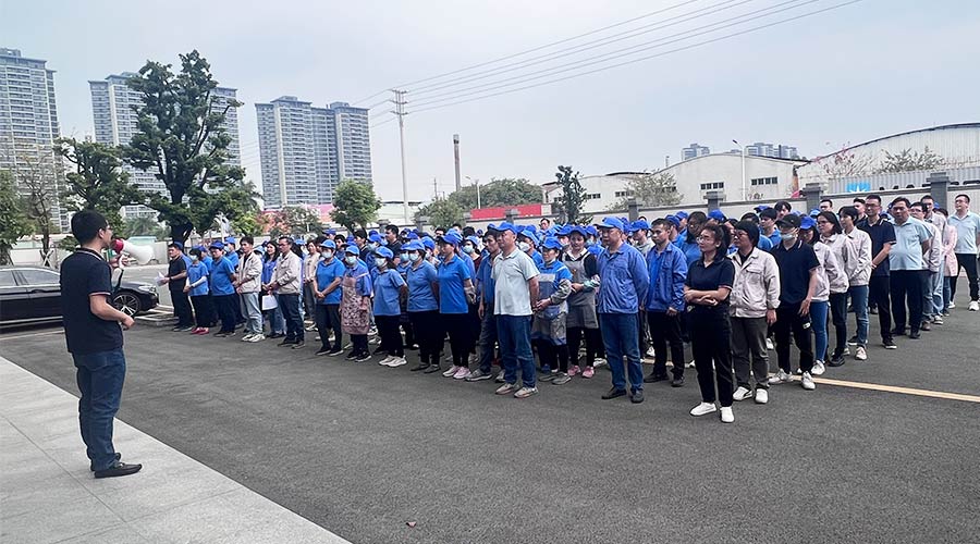 安全至上 防范未“燃”！金環(huán)電器開展消防安全演練