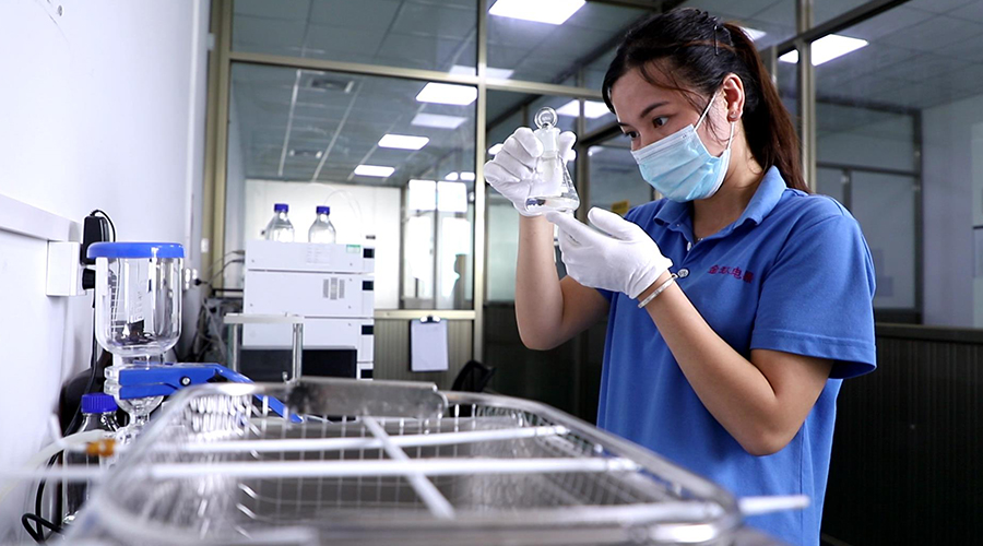 客戶考察金環(huán)電器，認可干衣機代工技術實力