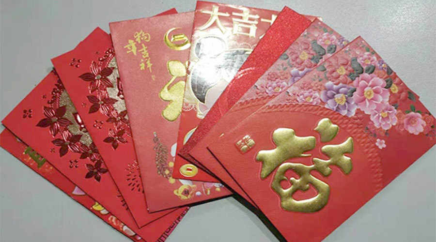 開工好彩頭！金環(huán)電器銷售部為員工派發(fā)開工紅包！